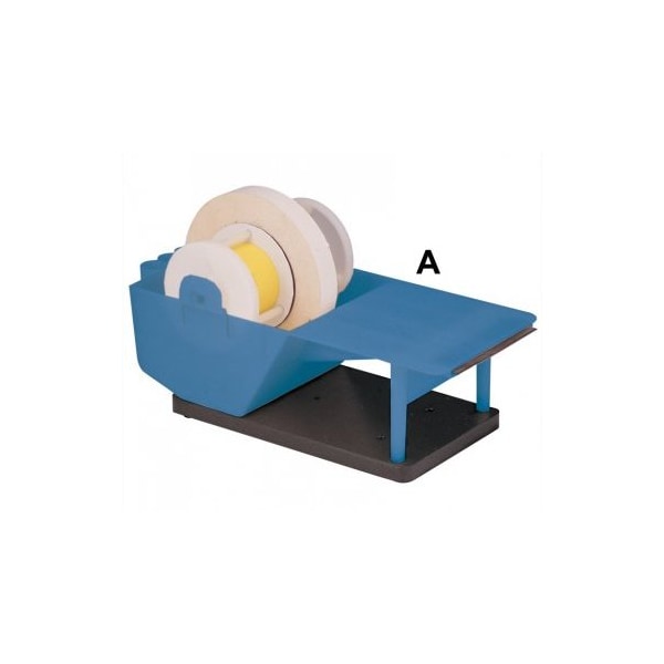 Write-On Label Tape Dispenser, Benchtop